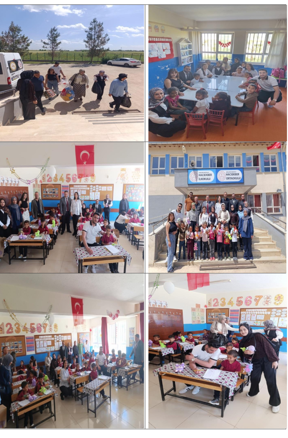 AKÇAKALE MYO ÖĞRENCİLERİNDEN MİNİK KALPLERE BÜYÜK DOKUNUŞ