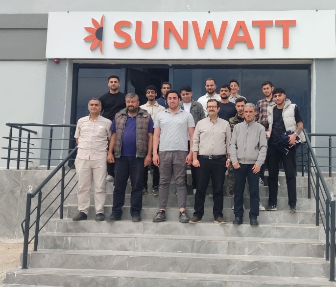 SUNWATT Güneş Paneli Fabrikası Ziyaret