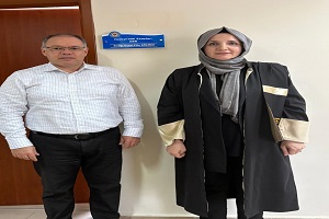 Doktor Öğretim Üyesi Unvanını Alan Filiz SOLMAZ’a Tebrik Ziyareti Gerçekleştirildi.