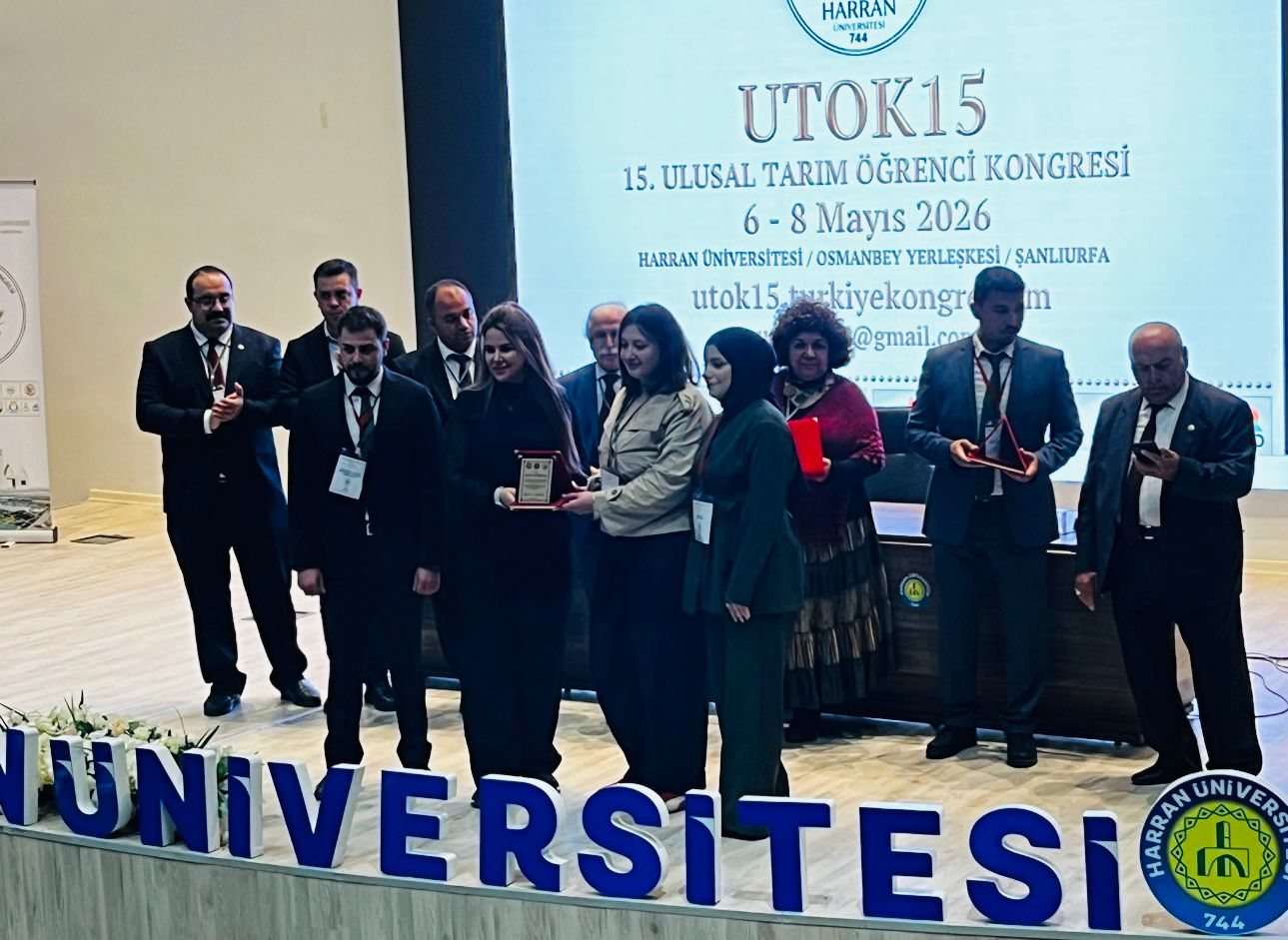 FAKÜLTEMİZ KONFERANS SALONU ULUSAL TARIM ÖĞRENCİ KONGRESİ (UTOK15) KATILIMCILARINI AĞIRLADI