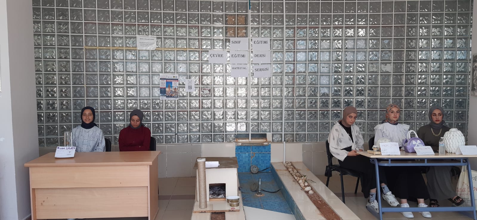 Çevre Eğitimi Dersi Kapsamında Materyal Sergisi Yapıldı