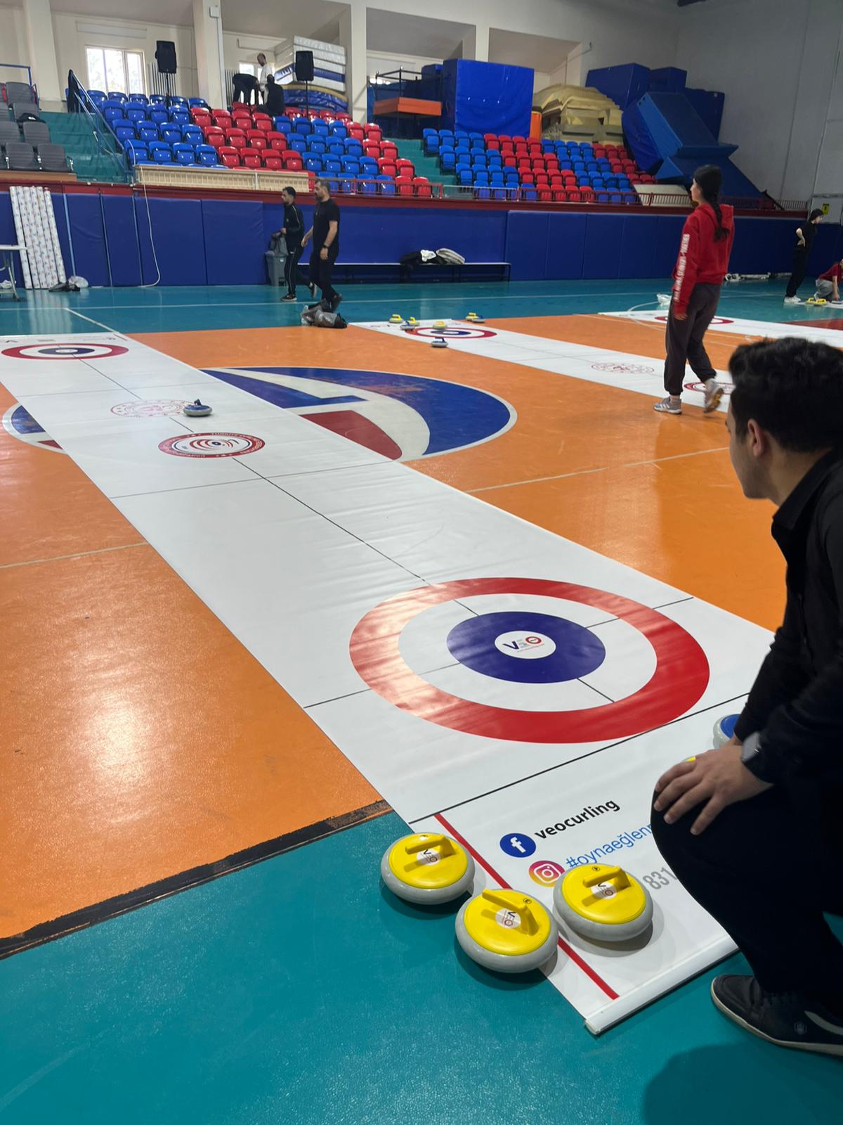 Üniversitemiz Üniversiteler Arası Floor Curling Turnuvasında Temsil Edildi