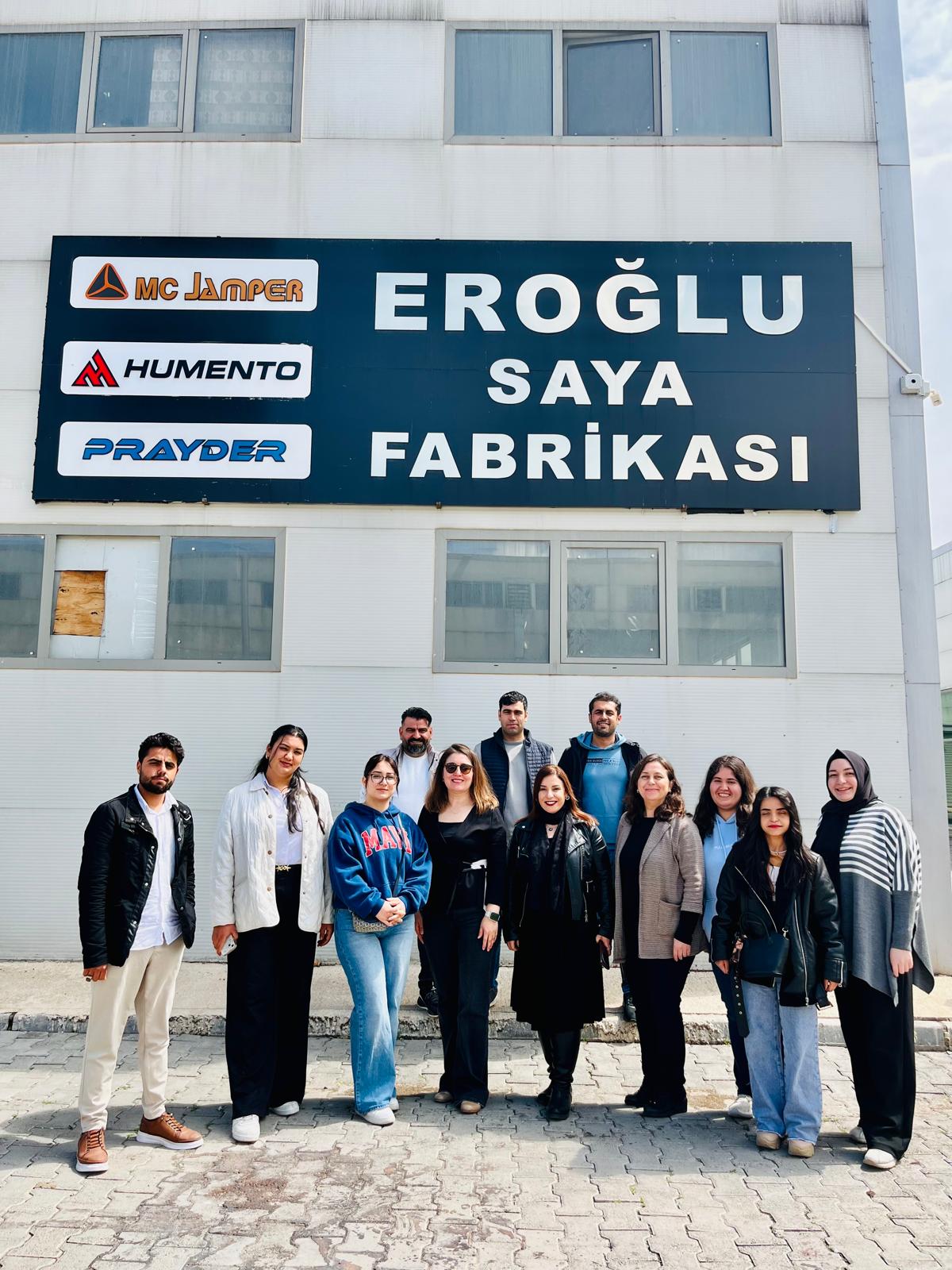 EFT Ayakkabı San. ve Tic. Ltd. ( EROĞLU Ayakkabı ) Saya Fabrikası Ziyareti