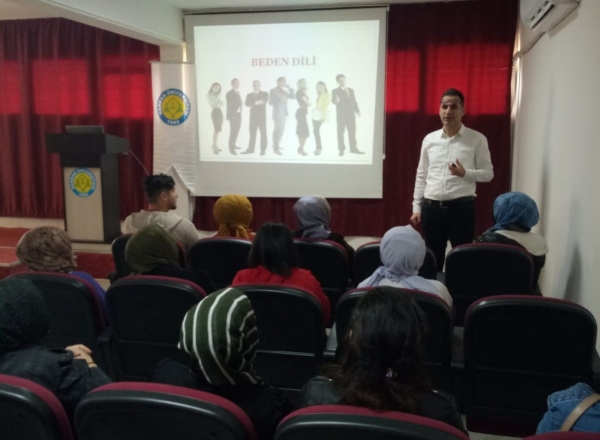 Öğrencilerimize "İş Arama Becerileri" konulu sertifikalı eğitim verildi.