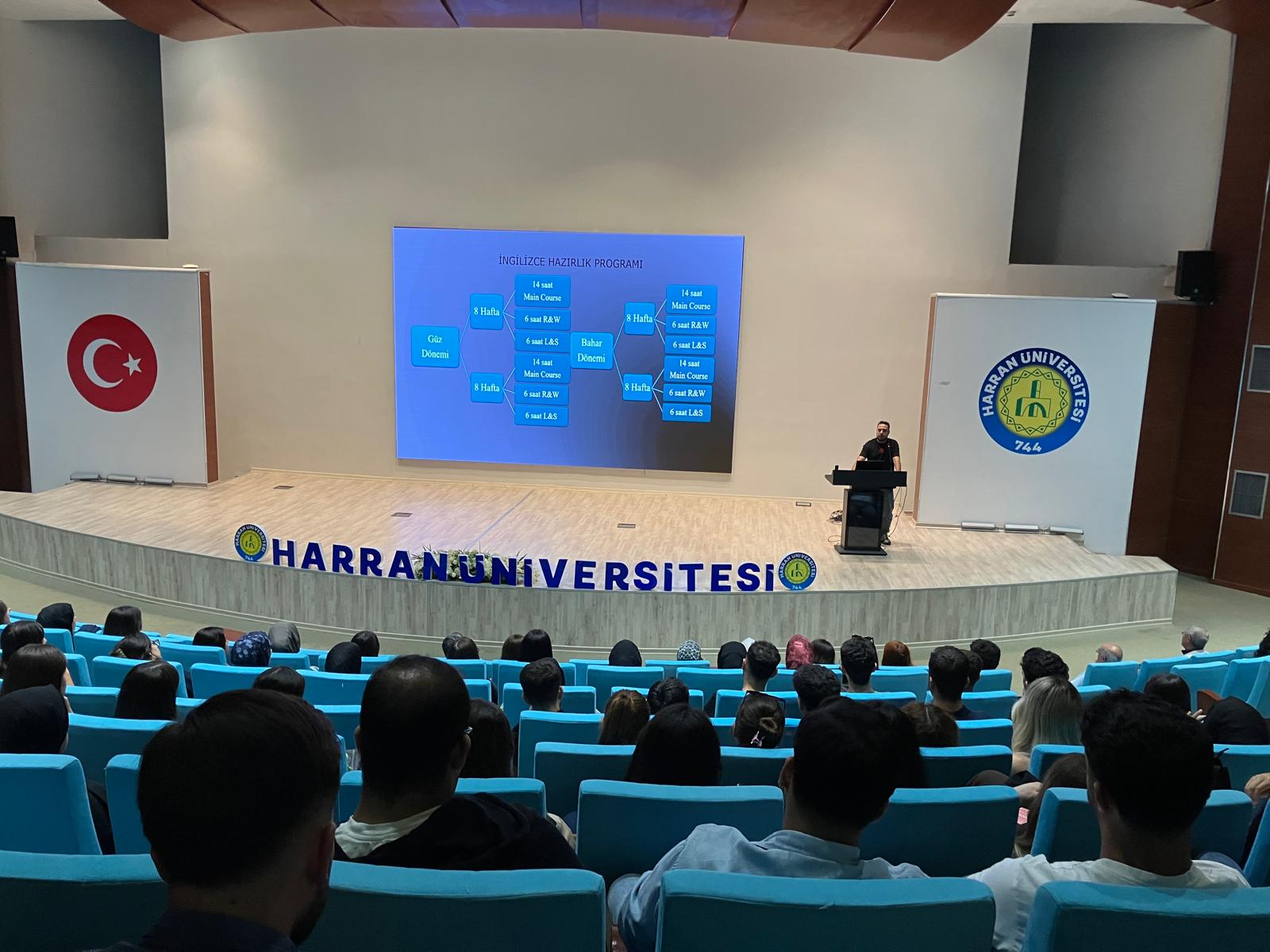 FAKÜLTEMİZDE BİRİNCİ SINIF ÖĞRENCİLERİMİZE YÖNELİK YABANCI DİL HAZIRLIK PROGRAMI BİLGİLENDİRME ETKİNLİĞİ GERÇEKLEŞTİRİLDİ