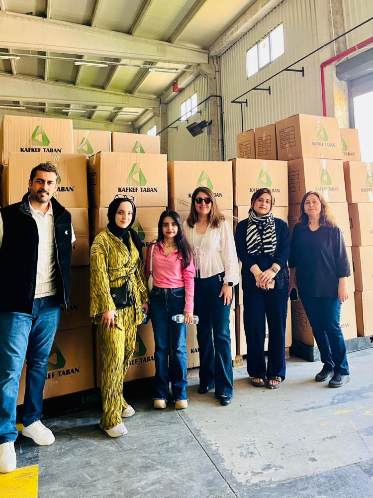 KAFKEF Ayakkabı Taban Fabrikasını Ziyareti