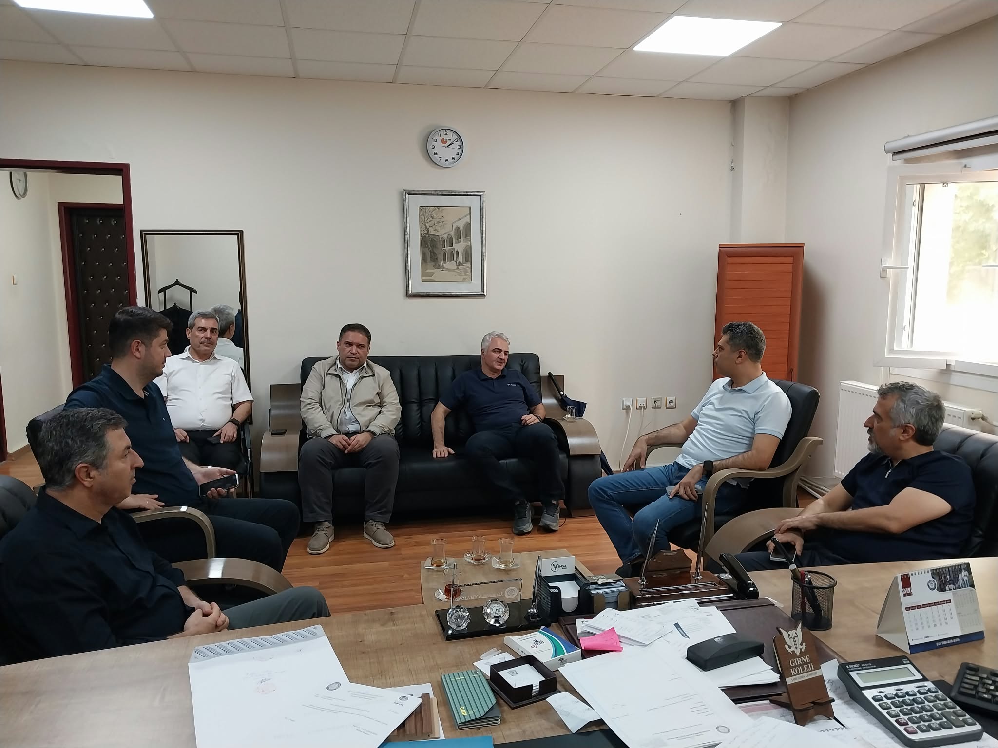 İş Sağlığı ve Güvenliği Kapsamında Laboratuvar Risklerinin Belirlenmesine Yönelik Toplantı Yapıldı.