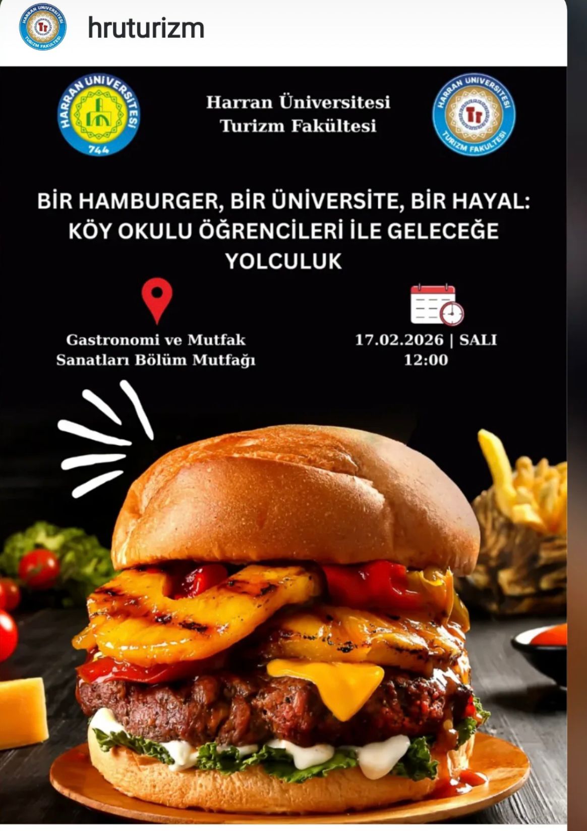 Gastronomi Kulübünün ÜNİDES Projesi Gerçekleştirildi