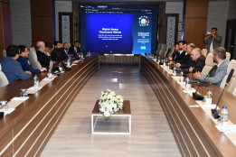 Üniversitemizin Dijital Dönüşüm Çalışmaları YÖK Başkanımız Prof. Dr. Erol Özvar’a Sunuldu