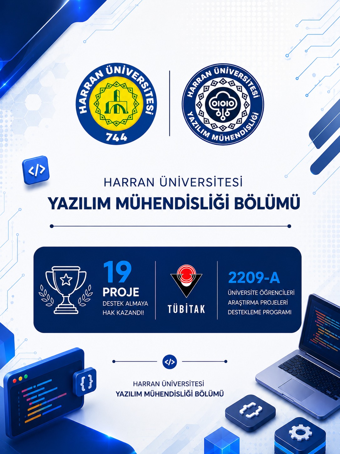 Bölümümüzden TÜBİTAK 2209-A’da Büyük Başarı