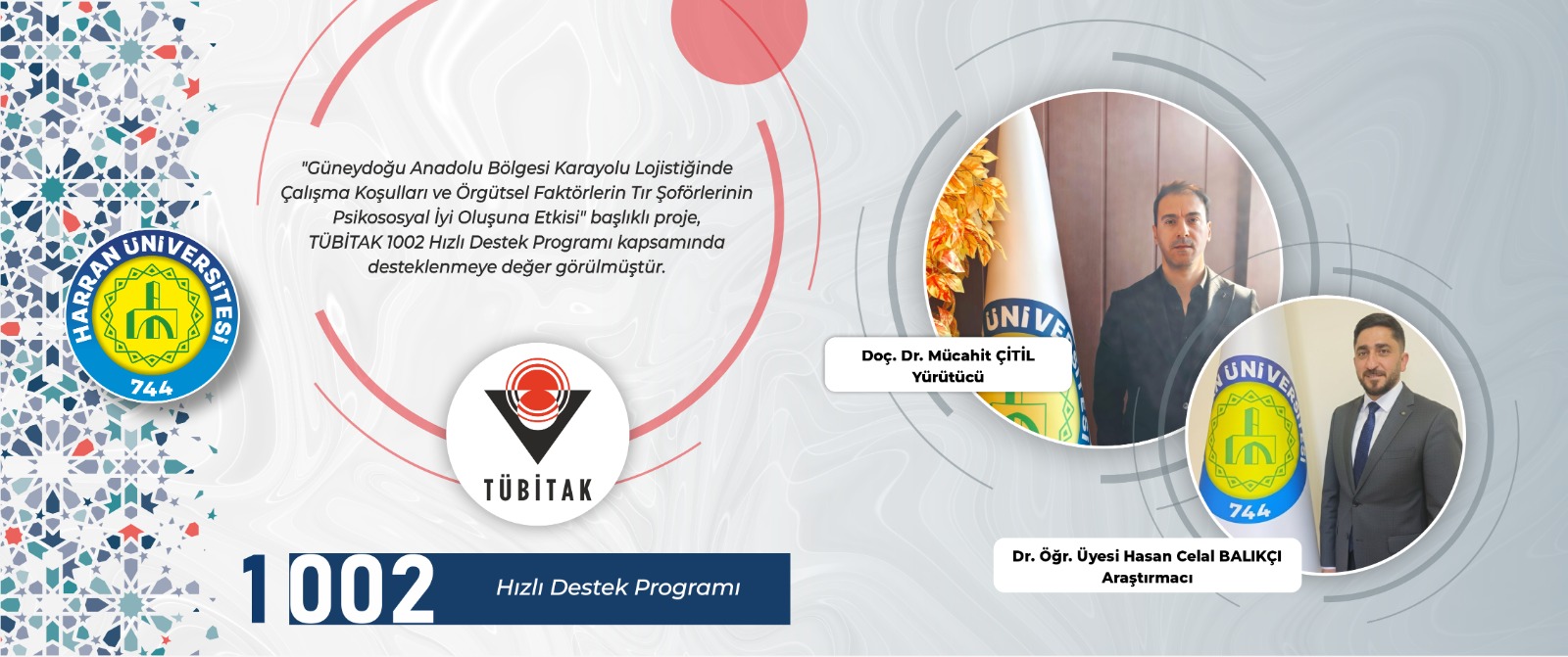 Lojistik Alanındaki Projemize TÜBİTAK 1002 desteği