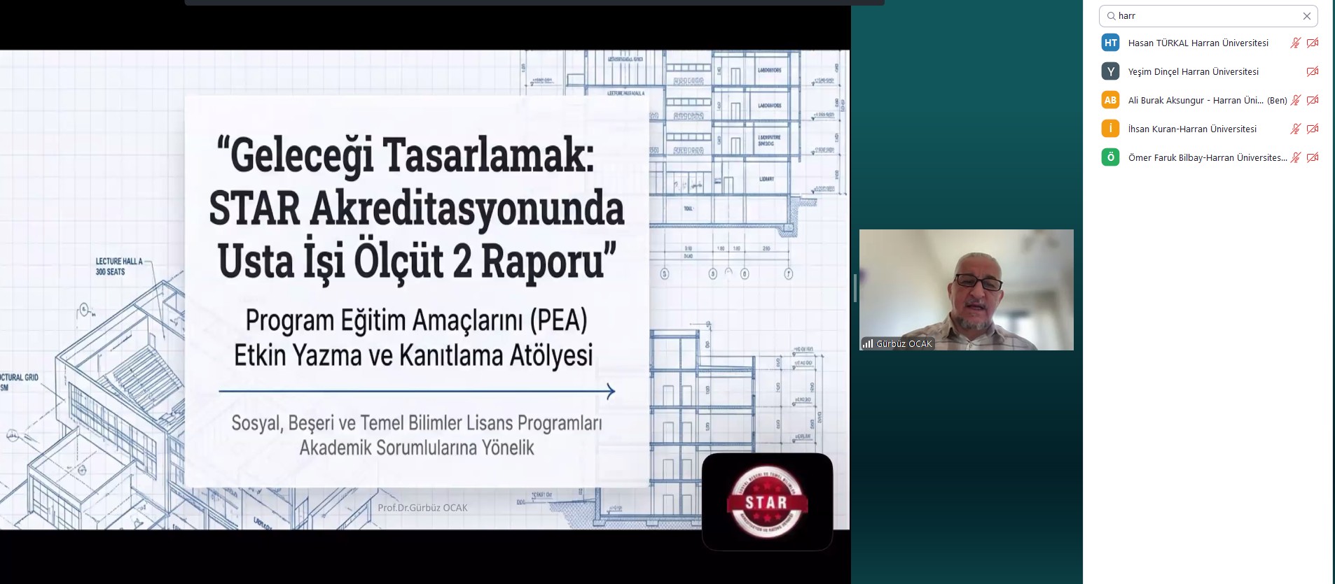 STAR ÖDR HAZIRLAMA EĞİTİMİNDE ÖLÇÜT 2 VE ÖLÇÜT 3 OTURUMLARI GERÇEKLEŞTİRİLDİ